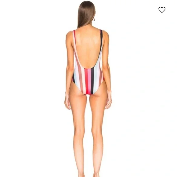 Solid & Striped Anne Marie Malibu Stripe One Piece - Picture 3 of 7